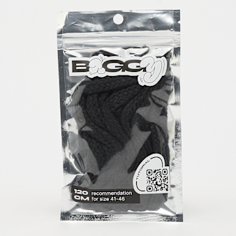 BAGGY, Cord Laces 120cm, zwart