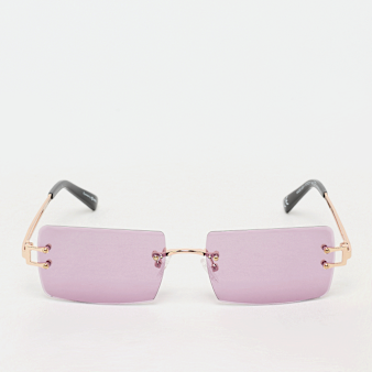 Karl Kani, Frameless Sunglasses, light pink