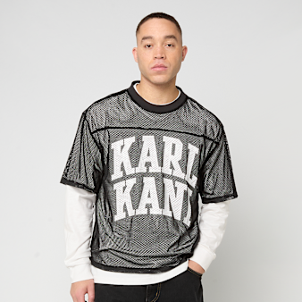 Karl Kani, Heritage Mesh Boxy Jersey, black