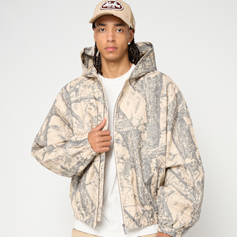Karl Kani, Signature Wood Camo Oversized Work Jacket, multi-colour
