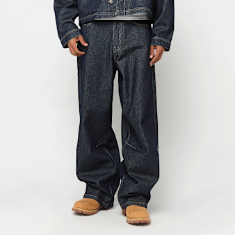 Karl Kani, Jeans Rinsed Relaxed Baggy Jeans, blue