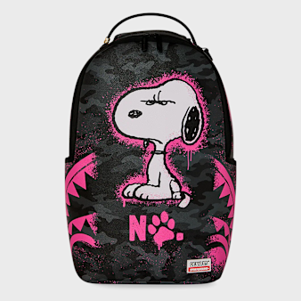 SPRAYGROUND, Snoopy Pink Stencil Backpack, multi-colour