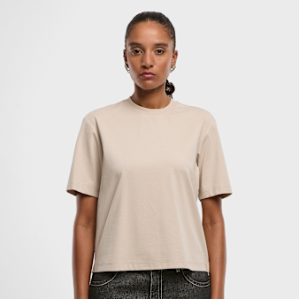 Urban Classics, Ladies Sorona® Regular Boxy Tee, beige