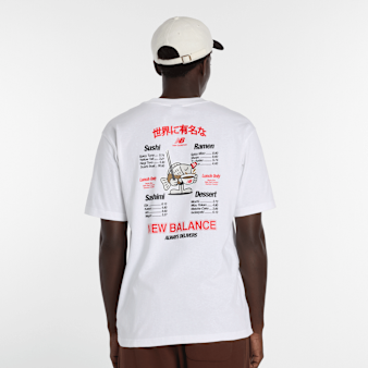 New Balance, Ramen T-Shirt, white