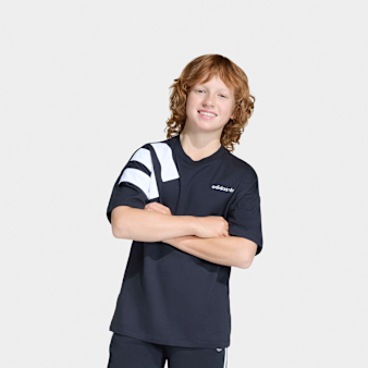 adidas Originals, Loose Blocked Tee, black