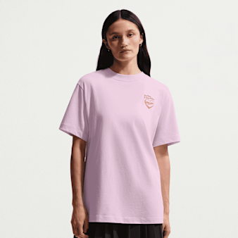Nike  , Sportswear Valentines Boxy Oversize Tee, light pink