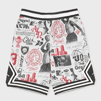 Jordan, Dri-FIT Sport Diamond Short, white