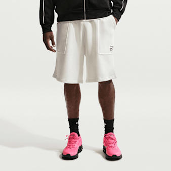 Nike  , Sportswear Soft Fleece Graphic Short, beige