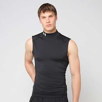 Under Armour, HeatGear® Compression Mock Sleeveless, black