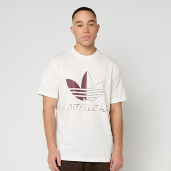 adidas Originals, Dualtone Trefoil Tee, white