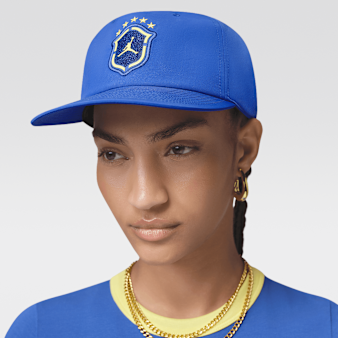 Jordan, Pro Unstructured Flat Bill Hat, blue