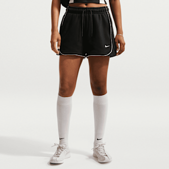 Nike  , Sportswear Loose Mid-Rise 3" Fleece Shorts, black