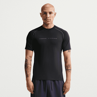 Nike  , Tech Dri-FIT Short-Sleeve Top, black