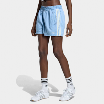 adidas Originals, Denim Shorts, blue