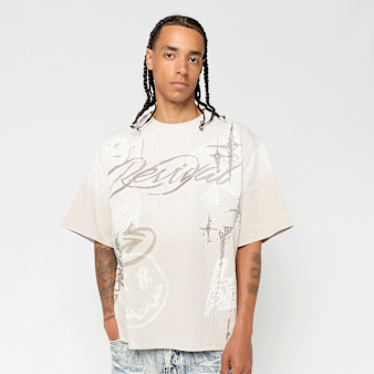 Smoke Rise, Smiley Tee, beige