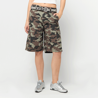 Karl Kani, Signature Camo Cargo Baggy Shorts, camouflage