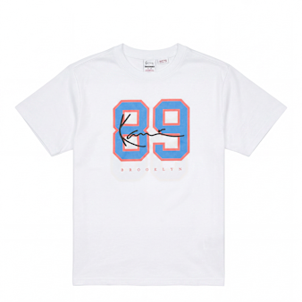 Karl Kani, Signature 89 Mesh T-Shirt Junior, white