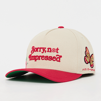 Field Grade, Not Impressed Floral Twill Trucker, multi-colour