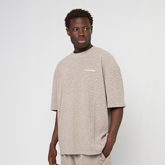 Pegador, Lagos Oversized Soft Rib Tee, beige