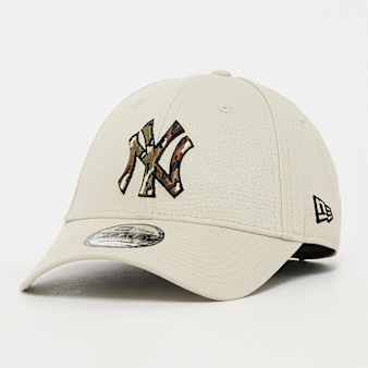 New Era, 9FORTY Camo Infill New York Yankees, beige