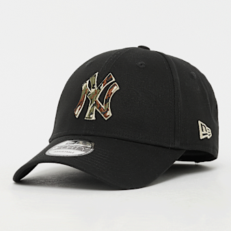 New Era, 9FORTY Camo Infill New York Yankees, black