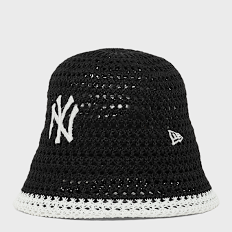 New Era, Female Knitted Bucket MLB New York Yankees, black