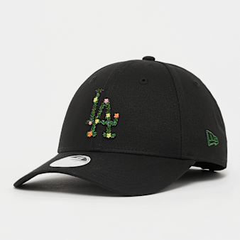 New Era, FEMALE 9FORTY Floral Infill Los Angeles Dodgers, black