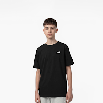 New Balance, Jersey Small Logo Tee, black