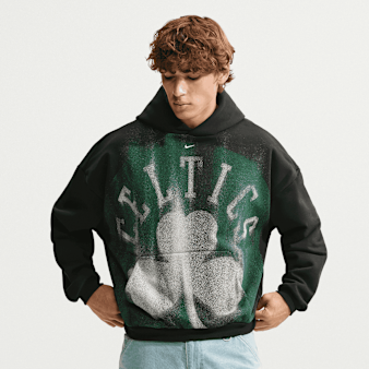 Nike, Boston Celtics Standard Issue Fleece Basketball Hoodie, green