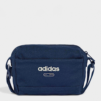 adidas Originals, Canvas Crossbody Bag, blue