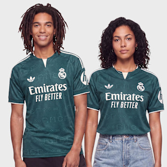 adidas Originals, Real Madrid 26/27 Away Jersey, green