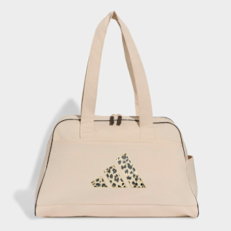 adidas Originals, Leo Graphic Bowling Bag, beige
