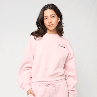 New Balance, Trackside Fleece Crew, light pink