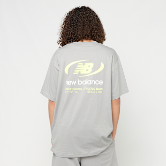 New Balance, Semi Oval NB T-Shirt, grey