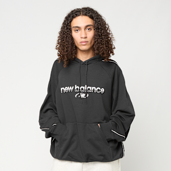 New Balance, Trackside French Terry Hoodie, black