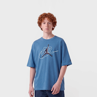 Jordan, Air Swoosh Jumpman Shortsleeve Tee, blue
