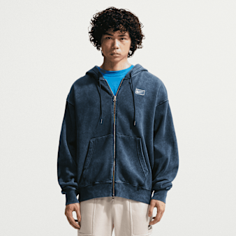 Nike  , Sportswear Graphics Fullzip Hoodie, blue