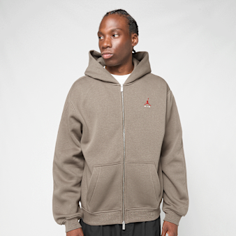Jordan, Brooklyn Full Zip Hoodie, brown