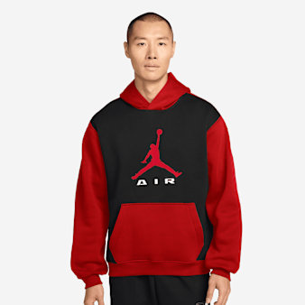 Jordan, Brooklyn Club Fleece Pullover, red