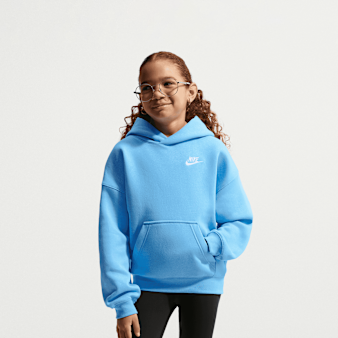 Nike  , Sportswear Club Fleece Oversized Hoodie, blue