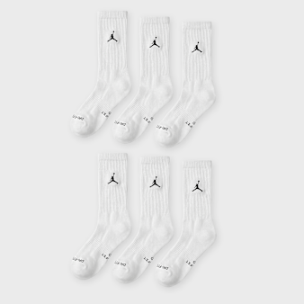 Jordan, 6 PACK - Everyday Elevated Crew, white