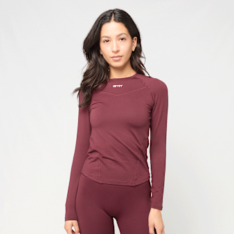 aim'n, Soft Basic Long Sleeve, red