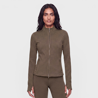 aim'n, Sense Zip Jacket, brown