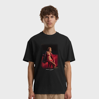 Mister Tee, Race Mode Oversize Tee, black