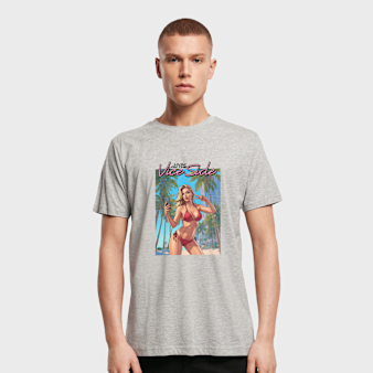 Mister Tee, Vice Side Oversize Tee, grey