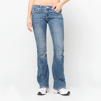 True Religion, Joey Low Rise Flare, blue