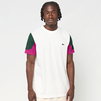 Lacoste, TEE-SHIRT graphite sombre/black, white