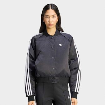 adidas Originals, Satin Superstar Bomber Jacket, black