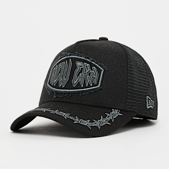 New Era, 9FORTY Distressed Patch E-Frame, black