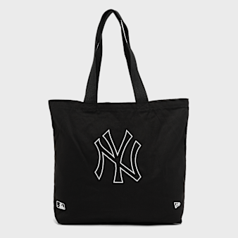 New Era, MLB Light Canvas Tote New York Yankees, black